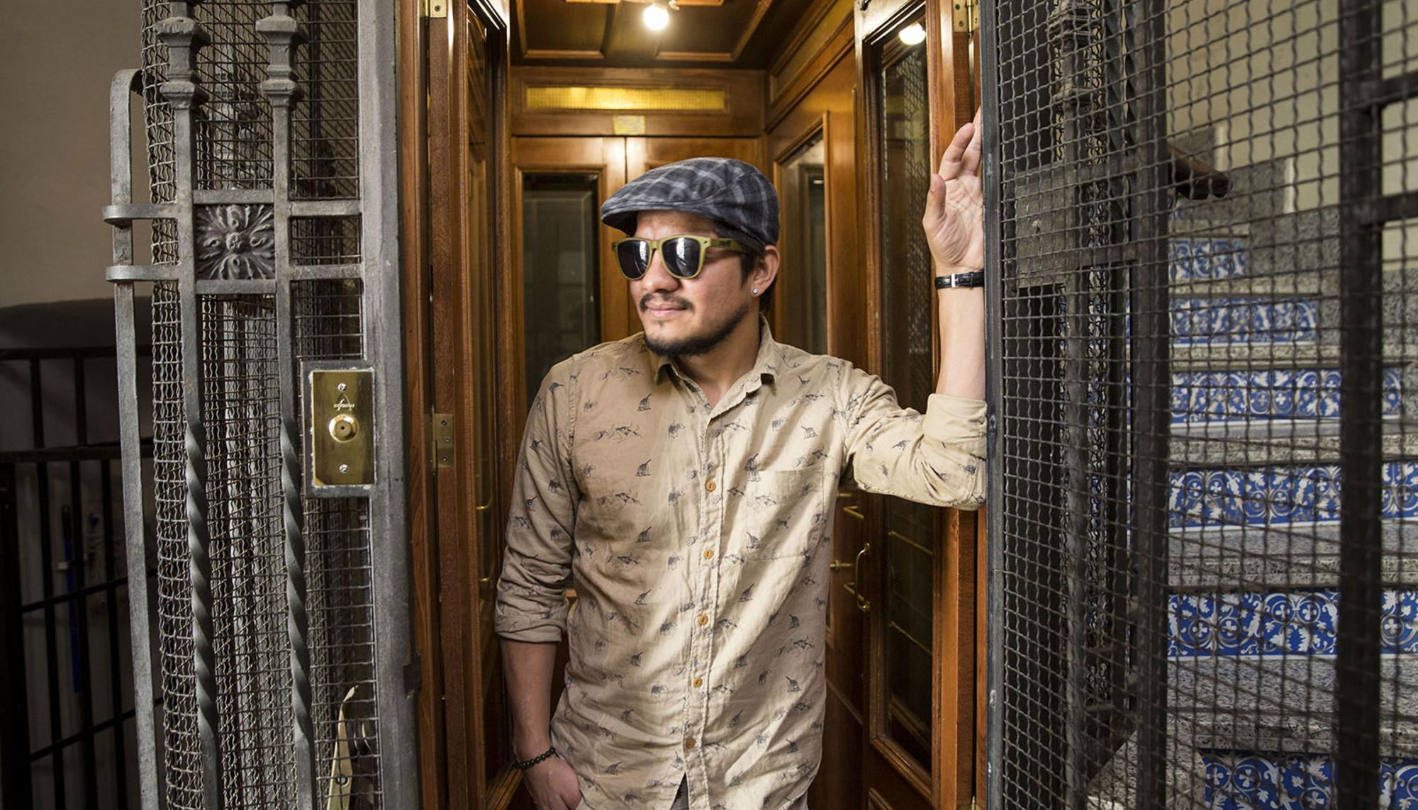 El actor Leynar Gómez, de 'Narcos' a Madrid